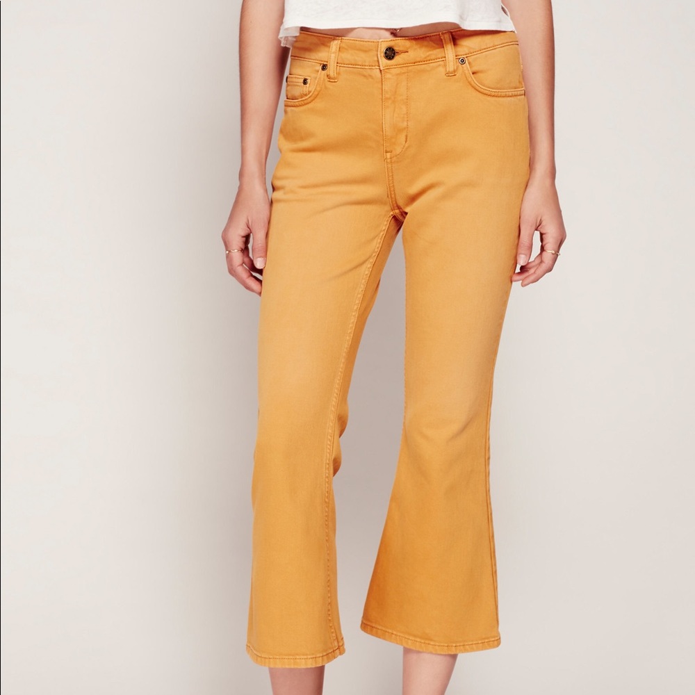 Free People Chloe Cropped Flare